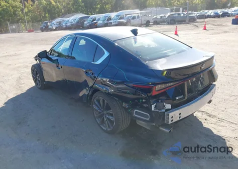 2021 Lexus Is 350 F Sport z USA, uszkodzony, nr VIN JTHGZ1E21M5022147